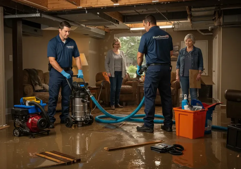 Basement Water Extraction and Removal Techniques process in Wilson, WY